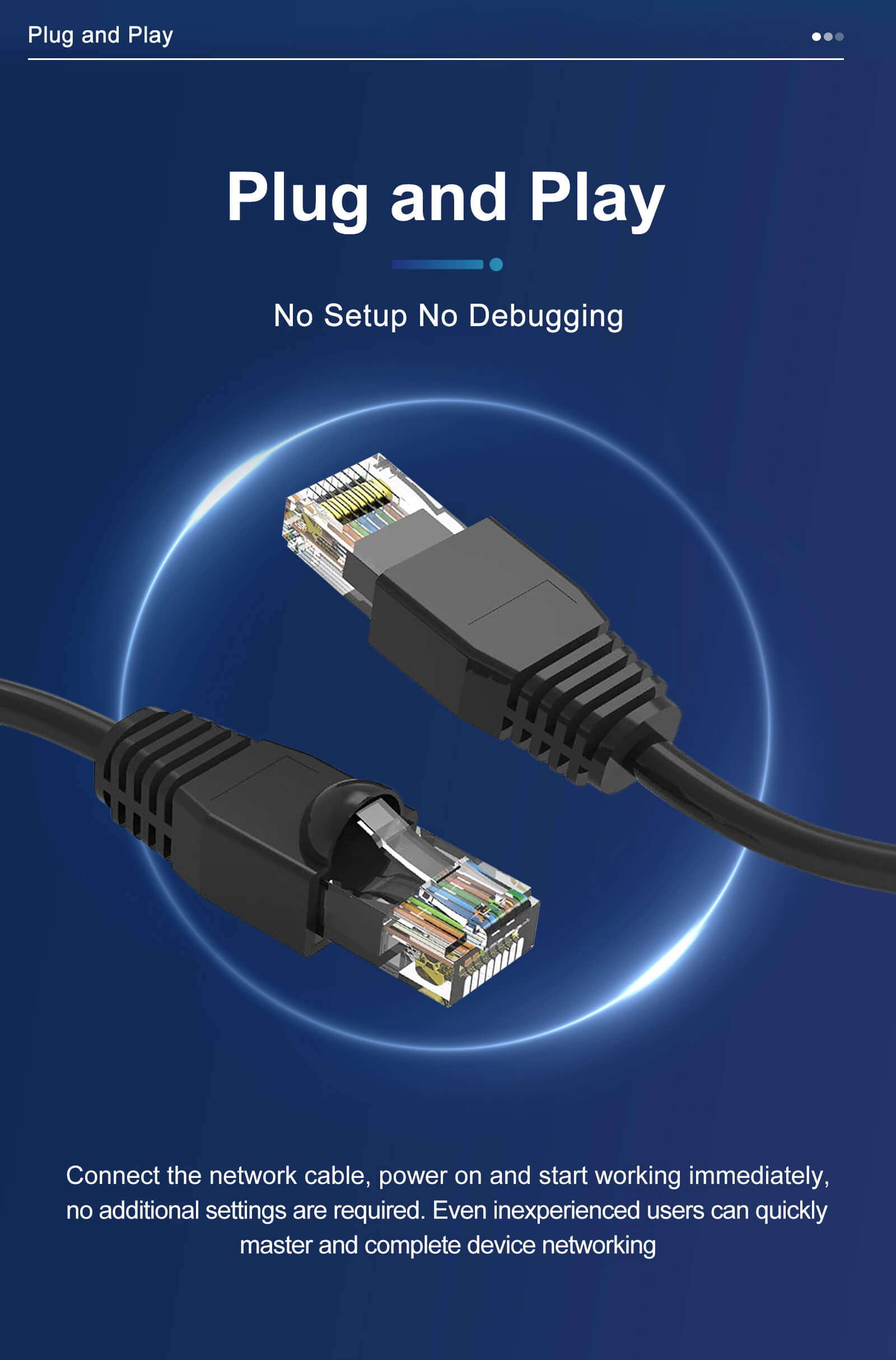Todaair plug and play network switch